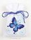 Kit sachet de senteur à broder papillons bleus - lot de 3 de Vervaco