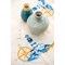 Kit Nappe Broderie Point de Croix imprimée - Marine - Vervaco