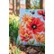 Coussins Fleurs et plantes au point de croix - Coquelicots et fleurs - Vervaco