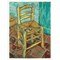 Kit broderie de DMC au point de croix van gogh's chair national gallery