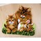 Kit tapis point noué famille de chats de Vervaco