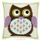 Kit coussin Vervaco mr hibou au point de croix