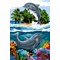 Le bal des dauphins des îles canevas - Margot