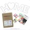 Kit home deco - Cadre neon home  au crochet - Hoooked