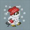 Broderie Humour - Snow - RIOLIS
