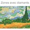 Broderie diamant - Champ de ble avec cypres - Diamond Dotz