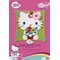 Coussin au point de croix Vervaco hello kitty floral