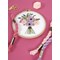 Broderie imprimée en kit bouquet de cosmos - DMC