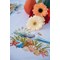 Kit Nappe Broderie Point de Croix imprimée - Océan breeze - Vervaco