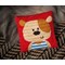 Coussin point lancé Vervaco petit ours matelot