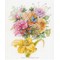 Modèle point de croix les papillons des fleurs préférées de Lanarte