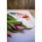Chemin de table en kit courrone aux fleurs colorées à broder au point de croix compté de Vervaco