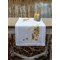 Chemin de table imprimé au point de croix en kit les oeufs dans le nid de l'oiseaux à broder en broderie traditionnelle de Vervaco