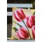 Coussins Fleurs et plantes au point de croix - Les 4 tulipes du soleil - Vervaco
