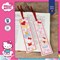 Marque pages à broder hello kitty doodle heart - lot de 2 - Vervaco