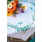 Kit Nappe Broderie Point de Croix imprimée - Eucalyptus - Vervaco