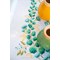 Kit Nappe Broderie Point de Croix imprimée - Eucalyptus - Vervaco