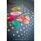 Kit surnappe fleurs multicolores en broderie traditionnelle - Vervaco