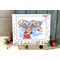 Broderie Noel - Le cerf de noël et rouge gorge - MP Studia