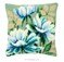 Coussin au point de croix fleurs d'eau 2 - Vervaco