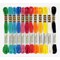 Pack de fils - 12 échevettes couleur passion - DMC