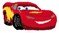 Tapis point noué Anchor flash mcqueen disney