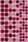 Kit tapis point noué pastilles rose de Smyrnalaine