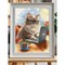 Broderie Chats - Writer of meowmoirs - RIOLIS