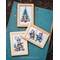 Broderie Noel - Contes d'hiver dans la forêt - lot de 3 - Vervaco