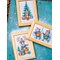 Broderie Noel - Contes d'hiver dans la forêt - lot de 3 - Vervaco