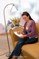 Lampe deluxe sur pied argent - E21067 de Daylight
