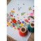 Kit Chemin de Table Traditionnelle - Un monde floral coloré - Vervaco