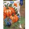 Coussins Fleurs et plantes au point de croix - Citrouilles - Vervaco