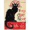 Broderie Déco - Le chat noir d'après Théophile-Alexandre Steinlen - DMC