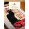Broderie Déco - Le chat noir d'après Théophile-Alexandre Steinlen - DMC