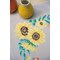 Kit Chemin De Table Broderie Point de Croix imprimée - Tournesols - Vervaco