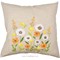 Coussins broderie Traditionnelle - Fleurs à peluche - Vervaco