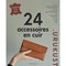 Livre - 24 accessoires en cuir - couture a la main - par .urukust - Librairie Créative