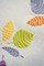 Kit surnappe feuilles colorées en broderie traditionnelle de Vervaco
