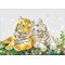 Broderie diamant - Le couple de tigres - Diamond Dotz