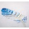 Kit surnappe plumes bleues en broderie traditionnelle - Vervaco PN-0162237