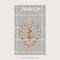 Torchon janvier - 01 à broder - Le Bonheur Des Dames