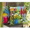 Kit coussin Vervaco scène de jardin au point de croix