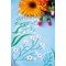 Kit Nappe Broderie Traditionnelle - Pastel flowers - Vervaco