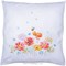 Coussins broderie Traditionnelle - Coquelicots et fleurs sauvages - Vervaco