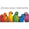 Broderie diamant - Les perroquets arc - Diamond Dotz