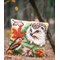 Coussins Animaux sauvages au point de croix - Hérisson et rouge-gorge - Vervaco