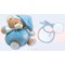 Doudou pour bébé mon ours câlin bleu à broder - BM RICAMI