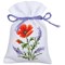 Sachet senteur à broder fleurs et lavande lot de 3 Vervaco