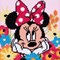 Kit broderie diamant Vervaco disney minnie rêvasse